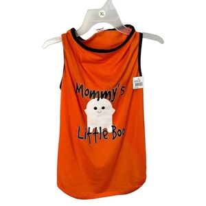 Halloween Pet Mommy's Little Boo with Ghost Pet Spirit Dog T-shirt
